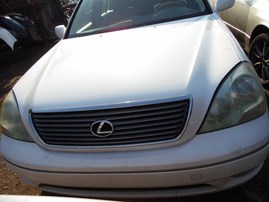 2001 LEXUS LS430 WHITE 4.3L AT Z19490